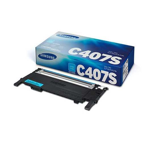 TONER SAMSUNG CLT-C407S (HP SU001A) CYAN 1,000 PAG