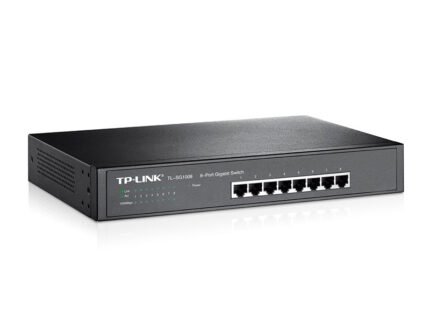 SWITCH TP-LINK 8PORT 10/100/1000 GIBABIT TL-SG1008 RACKEABLE - Imagen 3