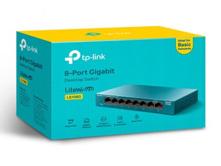 SWITCH TP-LINK 8PORT 10/ 100/ 1000 Mbps LS108G ACERO
