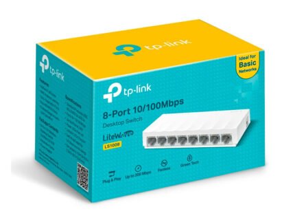 SWITCH TP-LINK 8PORTS LS1008 8 -PORT 10/100MBPS/LITEWAVE