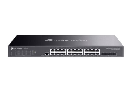 SWITCH TP-LINK OMADA SG3428X 24PORT GIGABIT L2+ MANAGED 4 10GE SFP+ SLOTS