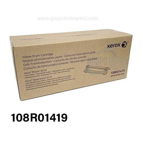 TAMBOR XEROX 108R01419 YELLOW PARA 6510 / 6515