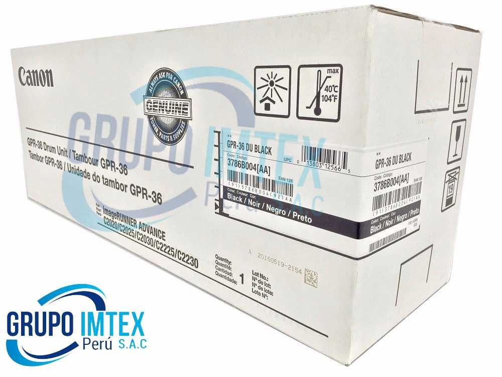 TAMBOR GPR-36 NEGRO