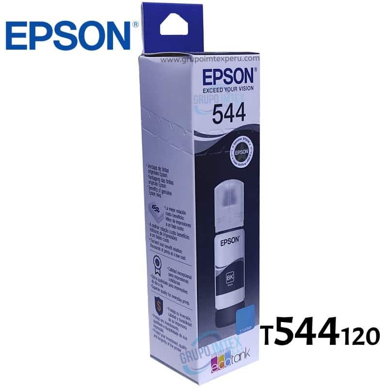 Tinta Epson T544120 544 Black L1110, L3110, L3210, L3150