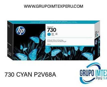 TINTA HP 730 CYAN  P2V68A 300ML