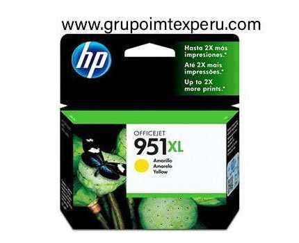 TINTA HP 951xl YELLOW CN048AL  1500 PAG