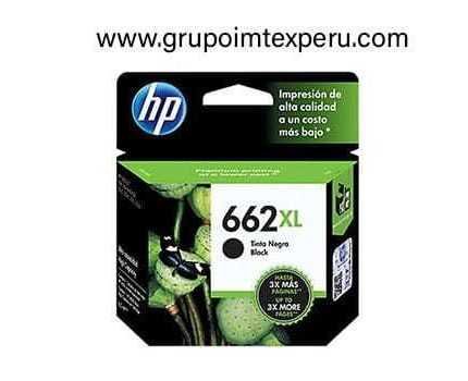TINTA HP 662XL NEGRO CZ105AL 360 PAG