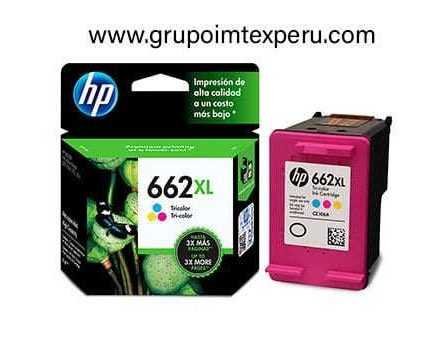 TINTA HP 662XL TRICOLOR CZ106AL  330 PAG