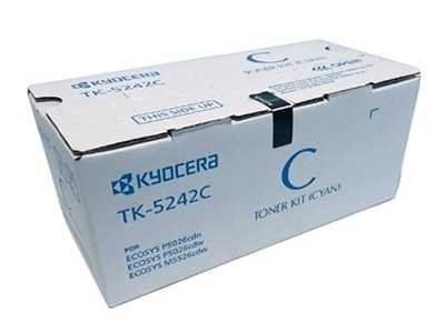 TONER KYOCERA TK-5242C CYAN ECOSYS M5526CDW 3K PGS