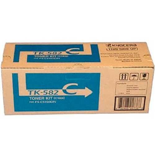 TONER KYOCERA TK-582C FS-C5150DN CYAN 2.8K