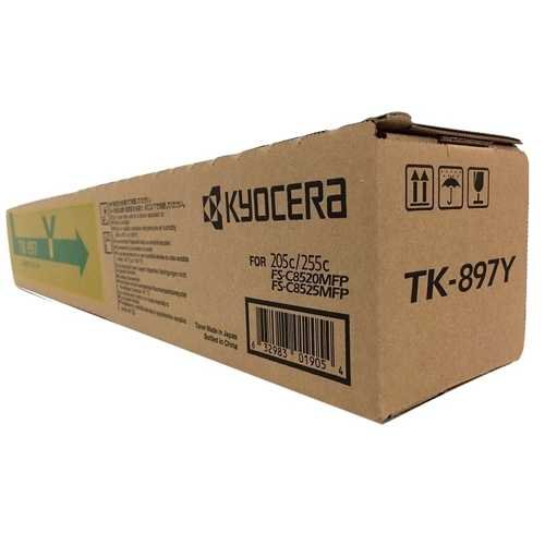 TONER KYOCERA TK-897Y TASKALFA 205C YELLOW 6K