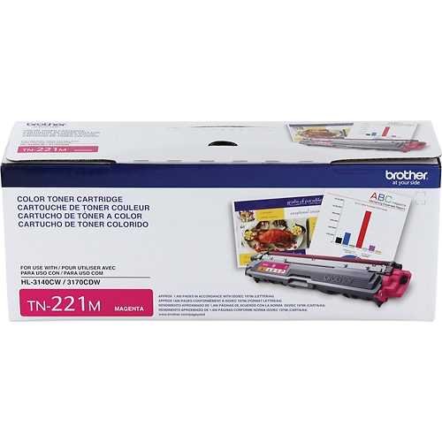 Toner Brother Tn-221M Magenta Hl3150Cdn/Hl3170Cdw