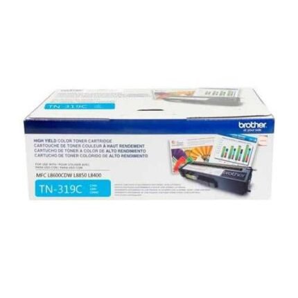 TONER BROTHER TN319C HL-L8350/MFC-L8850 (6000 PAG) CYAN