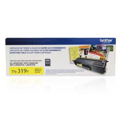 TONER BROTHER TN-319Y HL-L8350/MFC-L8850 (6000 PAG) YELLOW
