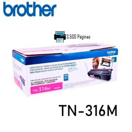 TONER BROTHER TN-316M HL-L8350/MFC-L8850 3500 PAG - Imagen 2