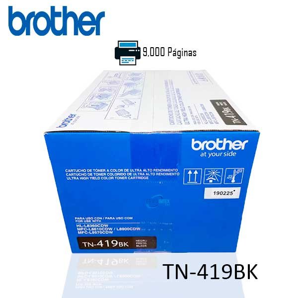 Toner Brother Tn-419 Negro