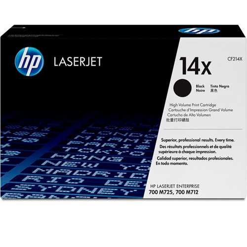 TONER HP 14X CF214X L.J. ENT 700 NEGRO 17.5K PG