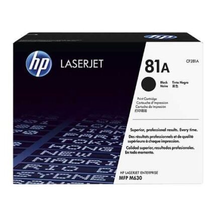 Toner Hp 81A Cf281A Mfp M630 Negro - Imagen 2