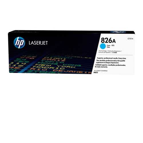 TONER HP CF311A (826A) L.J. M855DN CYAN