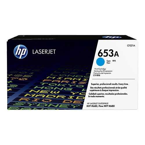 TONER HP CF321A (653A) ENT M680 CYAN 16.5K PG