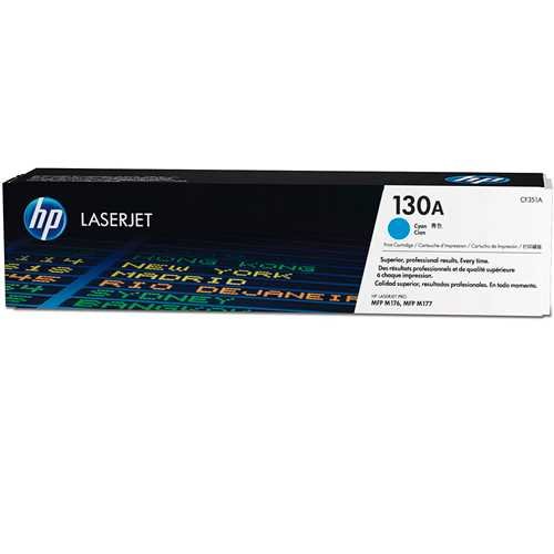 toner hp 130a cf351a l.j. mfp m177 cyan