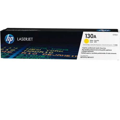 toner hp 130a cf352a l.j. mfp m177 yellow