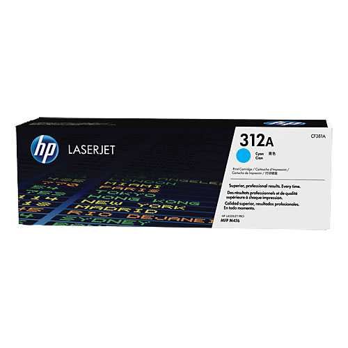 TONER HP CF381A (312A) L.J. M476 CYAN 2.7K PG