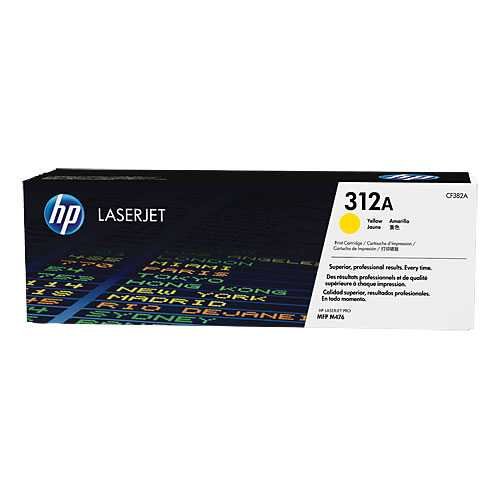 TONER HP CF382A (312A) L.J. M476 YELLOW 2.7K PG
