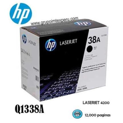 TONER HP 38A Q1338A LASERJET 4200