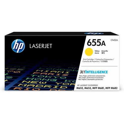 toner hp 655a cf452a yellow ent m652/m681