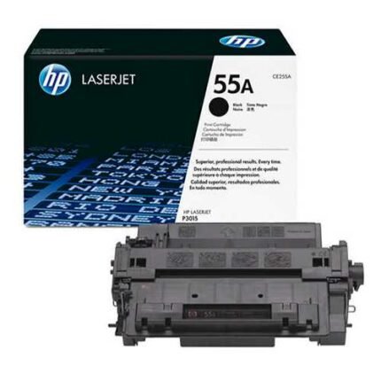 TONER HP CE255A 55A L.J. CP3015 NEGRO 6KPG - Imagen 2