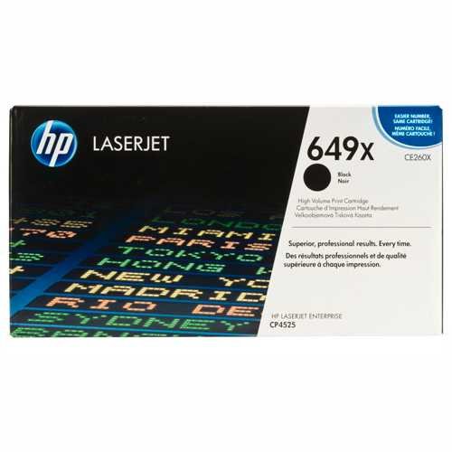 Toner hp 649x ce260x l.j. cp4525 negro