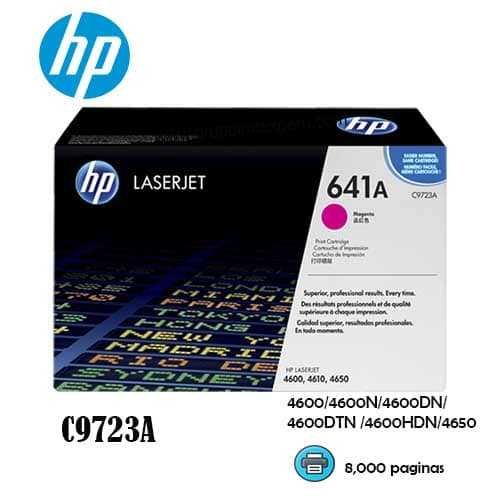 TONER HP 641A C9723A L.J. 4600 MAGENTA