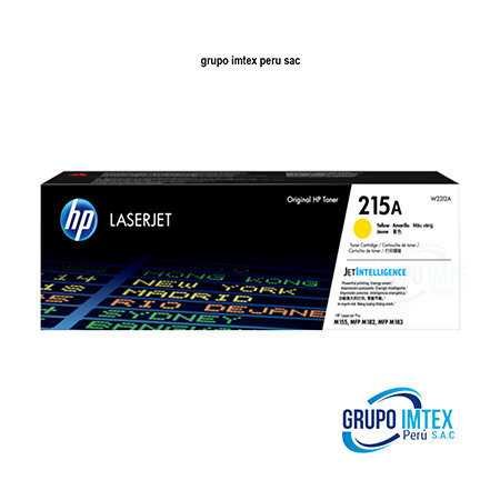 Toner HP W2312A (215A) L.J. Yellow 850 PAGS