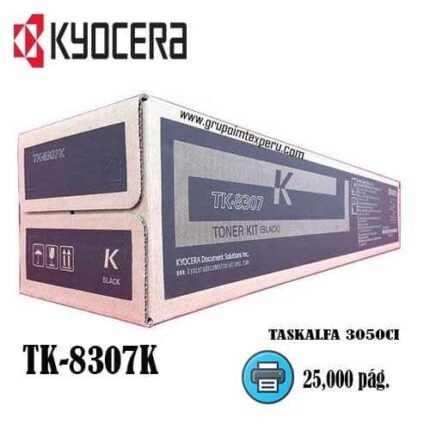 TONER KYOCERA TK-8307K BLACK TASKAL. (3050CI) 25KPG