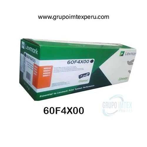 TONER LEXMARK 60F4X00 PARA MX511DHE 20,000 PAG