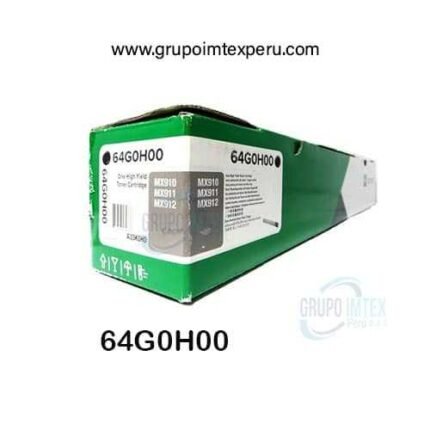 TONER LEXMARK 64G0H00 PARA MX 911 DTE 32.5KPG - Imagen 2