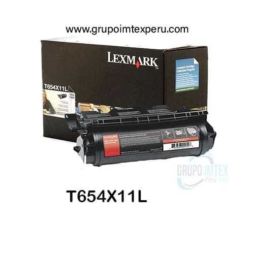 TONER LEXMARK T654X11L NEGRO