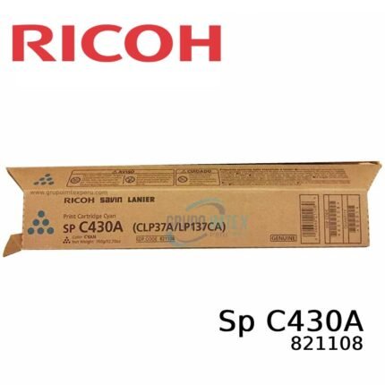 TONER RICOH 821108 SP C430A CYAN 15KPG
