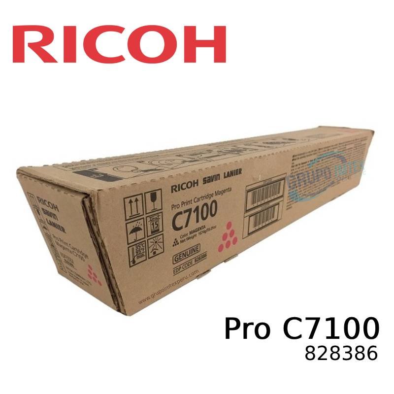 TONER RICOH 828386 MAGENTA PRO C7100 78KPG