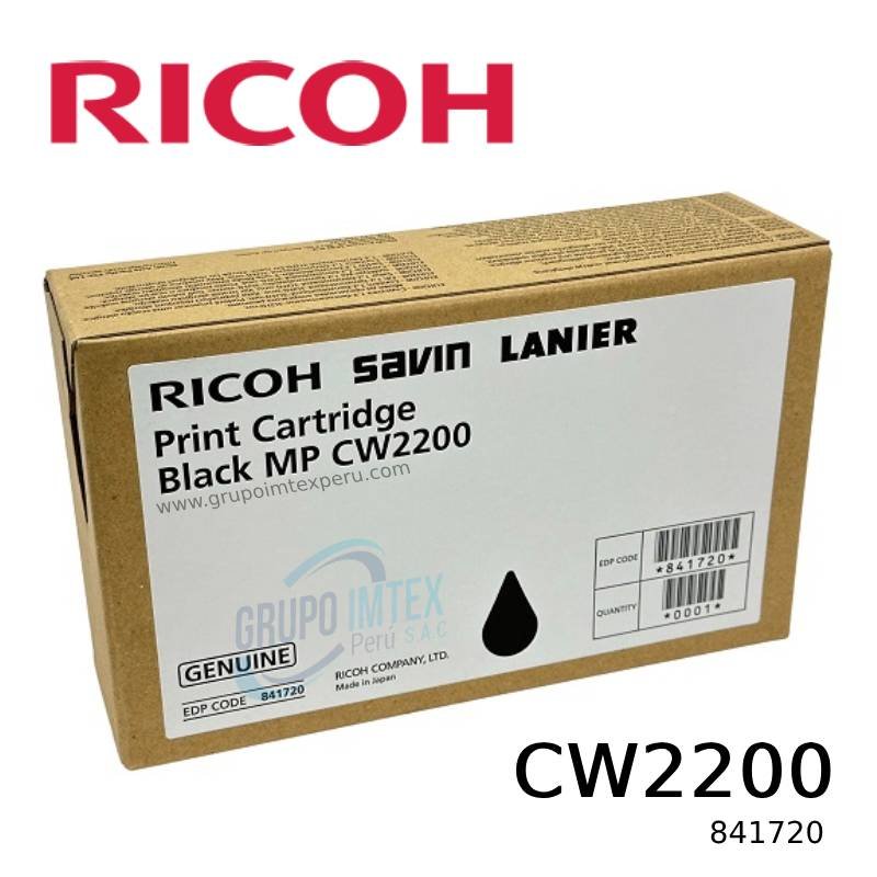 TONER RICOH 841720 MP CW2200/2201 BLACK