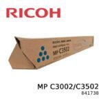TONER RICOH 841738 CYAN MP C3002/C3502 18 KPG TONER RICOH 841738 CYAN MP C3002/C3502 18 KPG