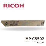 TONER RICOH 841751 MP C5502 BLACK 31KPG