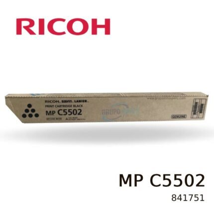 TONER RICOH 841751 MP C5502 BLACK 31KPG