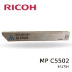 TONER RICOH 841754 MP C5502 CYAN 22.5KPG TONER RICOH 841754 MP C5502 CYAN 22.5KPG