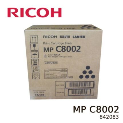 TONER RICOH 842083 MP C8002 BLACK 48KPG