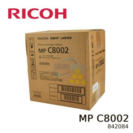 TONER RICOH 842084 MP C8002 YELLOW 29KPG