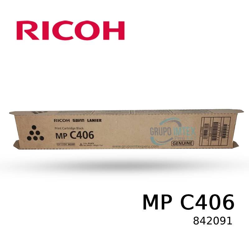 TONER RICOH 842091 MP C406 BLACK 17KPG