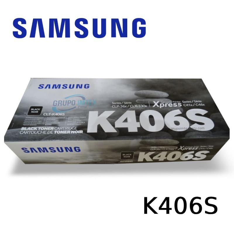 TONER SAMSUNG CLT-K406S (HP SU122A) BLACK