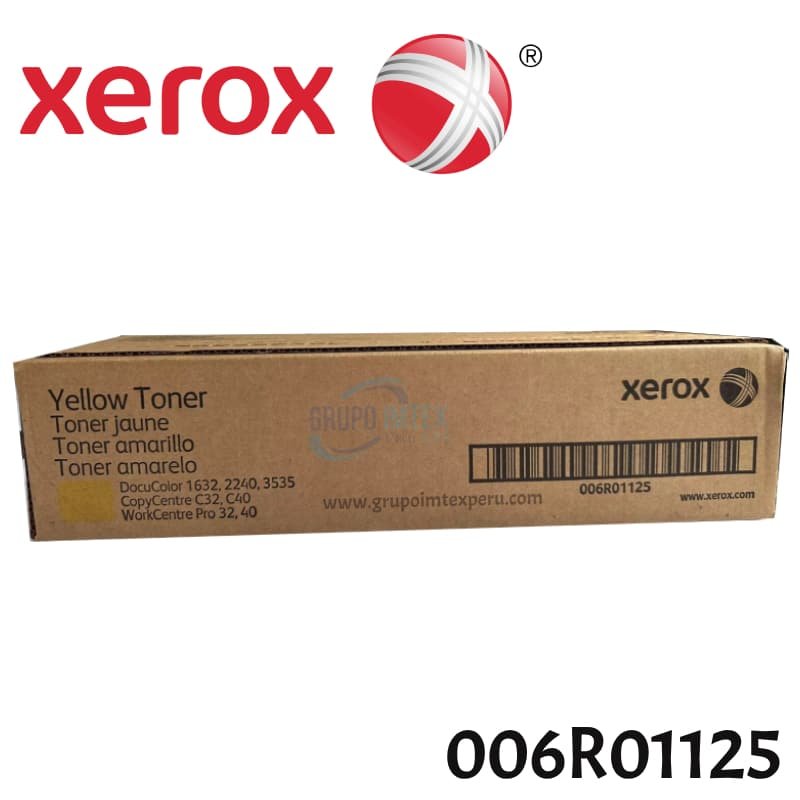 TONER XEROX 006R01125 AMARILLO